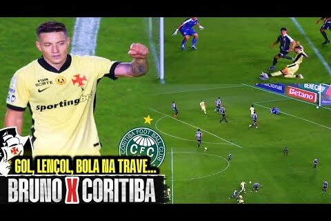Bruno Duarte destaca-se com gol, participação e bola na trave em jogo contra o Coritiba
