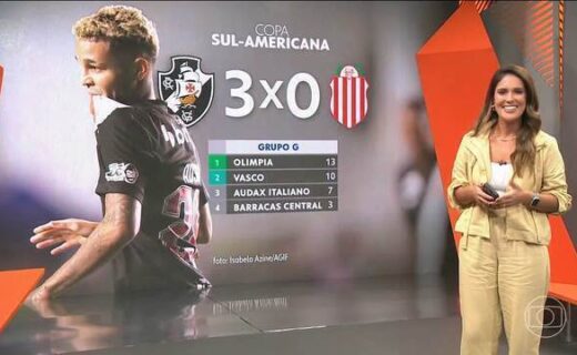 Vasco domina Barracas Central e garante vitória convincente por 3 a 0