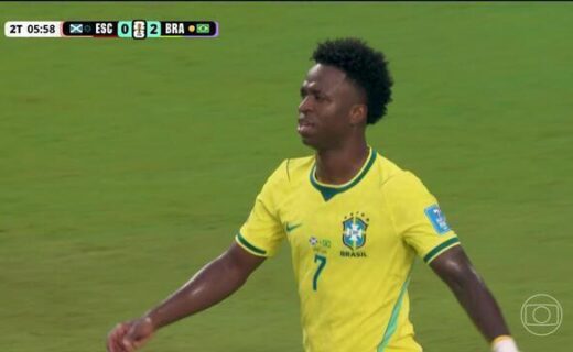 Copa do Mundo: Brasil domina e vence Escócia por 3 a 0