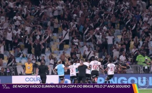Classificação do Vasco em destaque nas reportagens do Globo Esporte desta quinta-feira