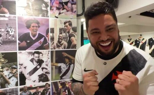 Colecionador de Barra Mansa exibe museu particular do Vasco em reportagem de Teresa Freitas