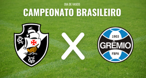 Globoplay, VascoTV e ge transmitem Vasco x Grêmio ao vivo