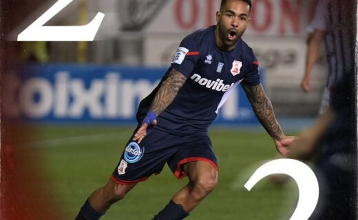 Alex Teixeira estreia como artilheiro no Panserraikos com gol inaugural