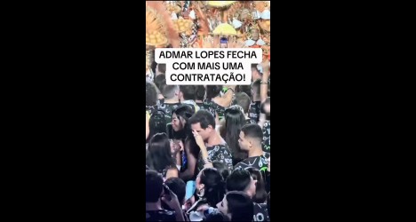 Admar Lopes prestigia desfiles de escolas de samba na Sapucaí