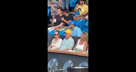 Ancelotti é abordado em jogo de tênis com pedido para convocar Rayan à Seleção Brasileira