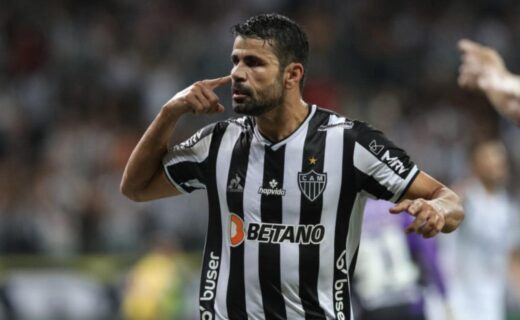 Diego Costa nos tempos de Atlético-MG