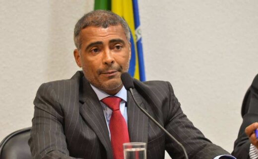 Romário, ex-jogador do Vasco