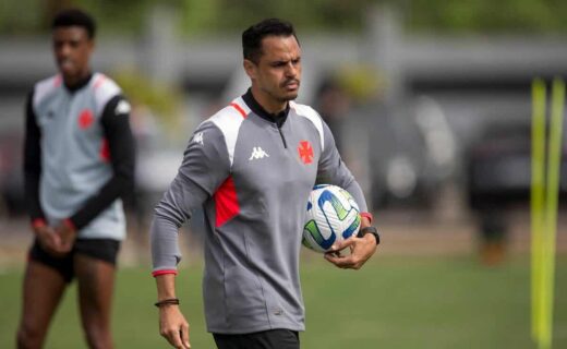 Diego Carvalho Pereira em treino do Vasco