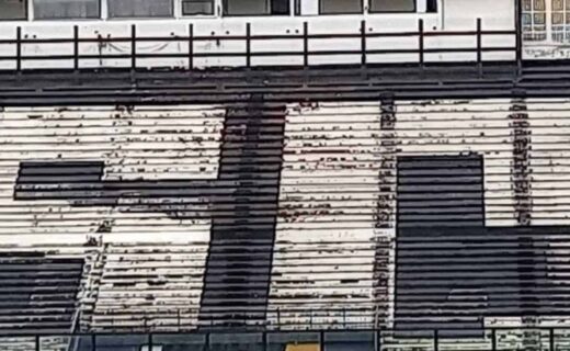 Situação da arquibancada de São Januário