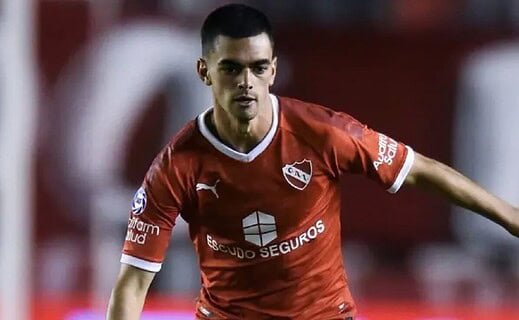 Alan Soñora em ação pelo Independiente-ARG