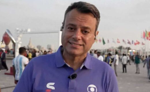 Eric Faria, repórter do Grupo Globo