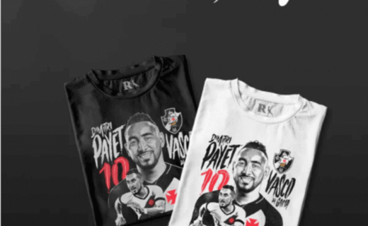 Camisas em homenagem ao meia Payet