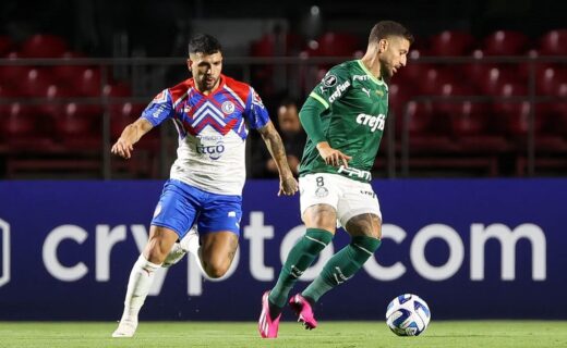 Zé Rafael em Palmeiras x Cerro Porteño pela Libertadores 2023
