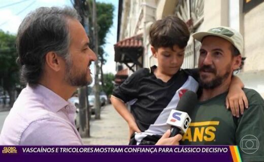 Torcida de Vasco e Fluminense confiante para o clássico; confira no ‘Globo Esporte’