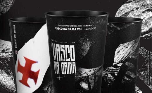 Vasco lança copo exclusivo para venda no Engenhão neste domingo