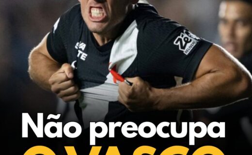 Comissão técnica do Vasco descarta preocupação com Spinelli