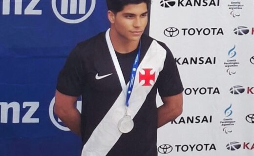 Open Internacional da Argentina: Agustín Pavez brilha com 3 medalhas na Natação Paralímpica