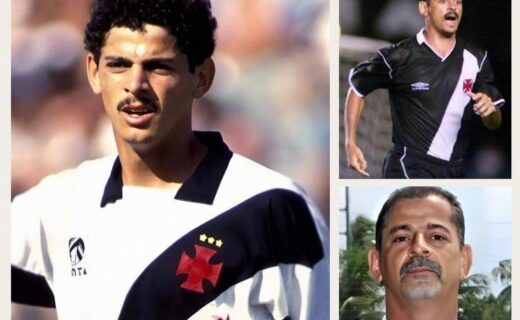 Valdir, ícone do Vasco nos anos 90, celebra 54 anos
