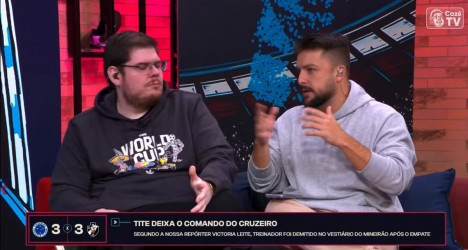 Áudio de Pedrinho sobre críticas à arbitragem é revelado por jornalista após partida