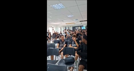 Convocação de Rayan para a Seleção é celebrada por alunos do Colégio Vasco da Gama; assista ao vídeo