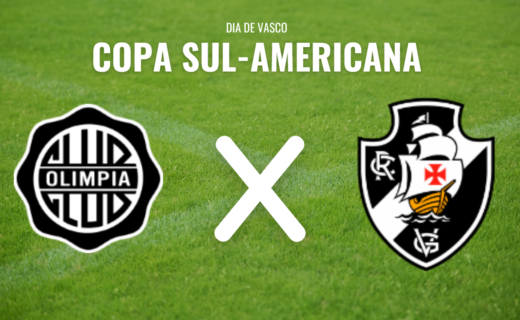 Vasco disputa partida contra o Olimpia no Defensores del Chaco nesta quarta-feira às 19h, exclusivamente no Paramount+