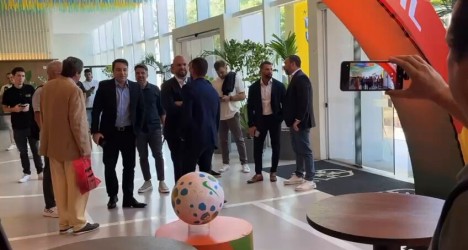 Pedrinho participa do sorteio da Copa do Brasil na CBF