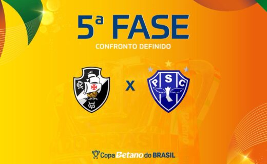 Vasco enfrenta Paysandu fora na abertura da 5ª fase da Copa do Brasil e define vaga no Rio