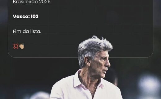 Vasco lidera em chances criadas com bola rolando no Brasileiro 2026, ultrapassando 100 oportunidades