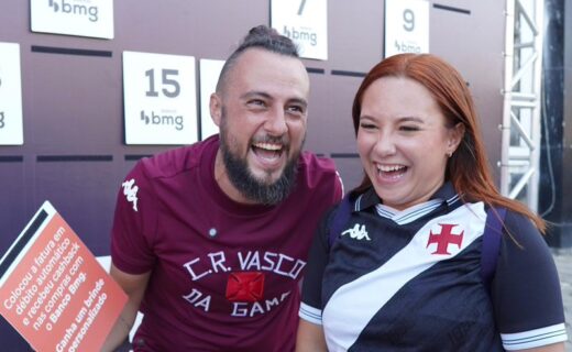 Ação Mural de Prêmios do Bmg movimenta São Januário