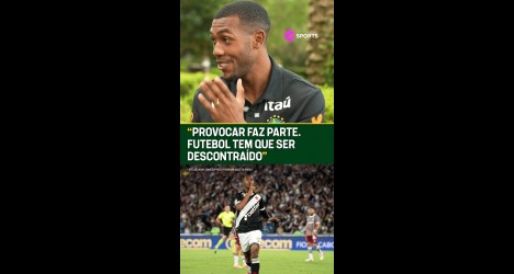 Rayan afirma que continua acompanhando partidas do Vasco; assista ao vídeo