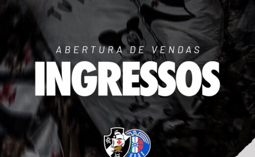 Venda de ingressos para Vasco x Audax Italiano começa às 12h desta segunda-feira