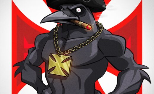 Conmebol utiliza mascote Dom Corvo para destacar estreia do Vasco na Sul-Americana 2026