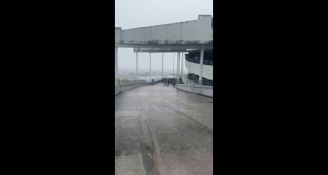 Torcida do Vasco chega ao Mangueirão em vídeos registrados