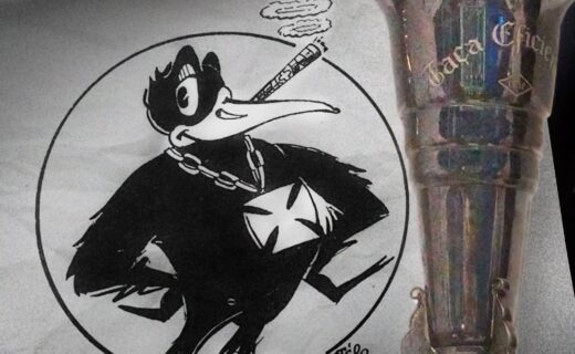 A trajetória do mascote Dom Corvo