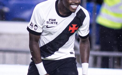 Desempenho de Andrés Gómez no Vasco em 2026: confira as estatísticas