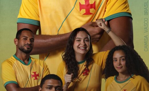 Vasco apresenta a nova Camisa Vasco Brasil Folha a semanas da Copa do Mundo