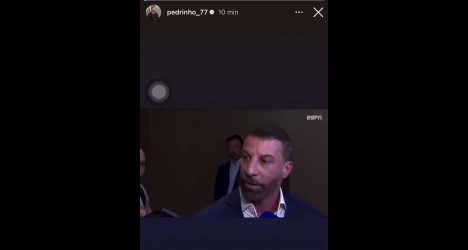 Pedrinho questiona interesse do presidente do Flamengo em seus empréstimos; assista ao vídeo