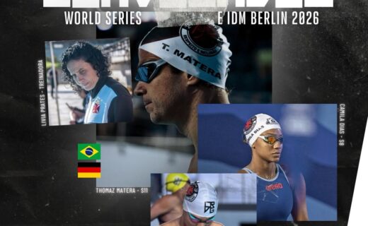 Vasco conta com 4 atletas convocados para a Natação Paralímpica no World Series e IDM Berlim