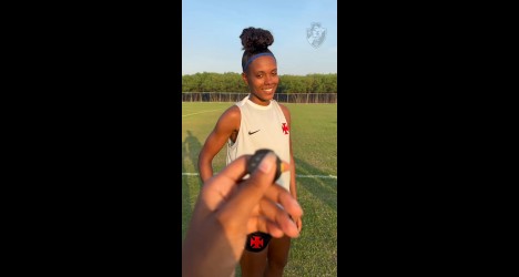 Feminino: Expectativa das jogadoras para atuar em São Januário no Brasileiro A2; assista ao vídeo