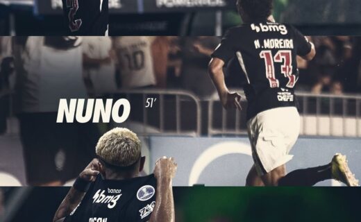 Vasco celebra com fotos as comemorações dos gols diante do Olimpia