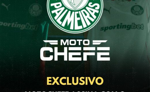 MotoChefe, patrocinadora do Vasco, fecha contrato com o Palmeiras