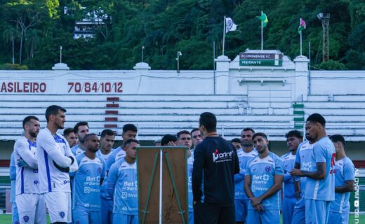 Paysandu realiza treino nas Laranjeiras antes do confronto com o Vasco