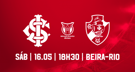 Ingressos disponíveis para Internacional x Vasco: saiba tudo sobre a venda