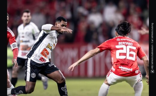 Internacional elimina o Athletic-MG na Copa do Brasil antes de duelo com o Vasco no Brasileiro