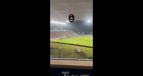 Marino recebe aplausos ao ser substituído na partida contra o Paysandu