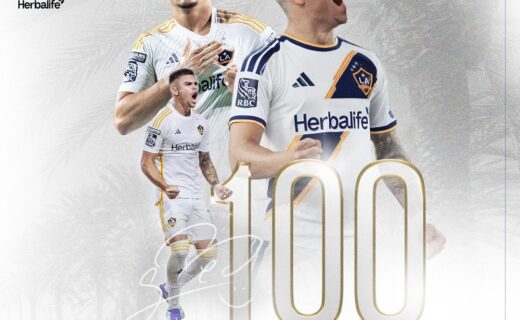Gabriel Pec atinge marca de 100 jogos pelo LA Galaxy com 70 participações em gols
