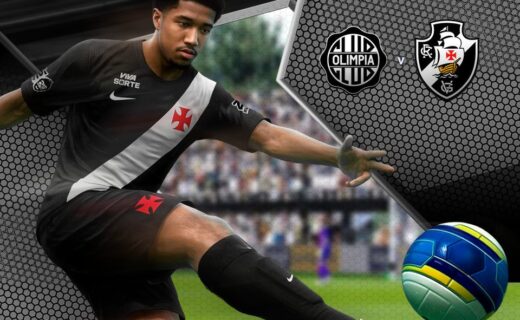 Olimpia e Vasco: Conheça a Arte de Divulgação do Confronto