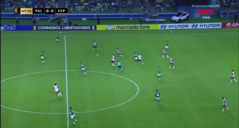 Libertadores: Vegetti marca novamente pelo Cerro Porteño em duelo contra o Palmeiras