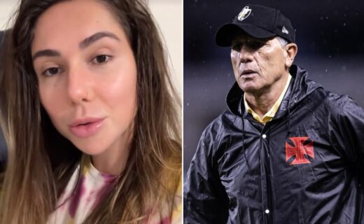 Filha de Renato Gaúcho se manifesta sobre ofensas na internet após derrota do Vasco para o Olimpia