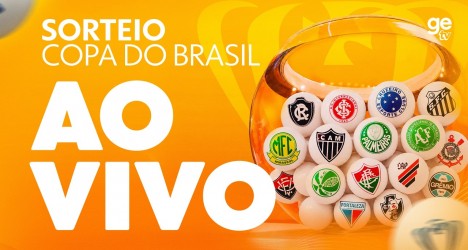 Sorteio define confrontos das oitavas de final da Copa do Brasil
